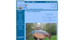 Desktop Screenshot of bluebell-lakes.co.uk